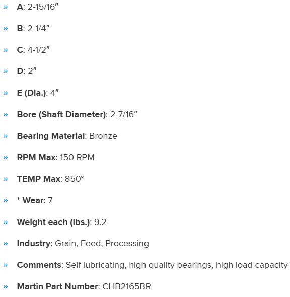 HGB2162716BR specifications