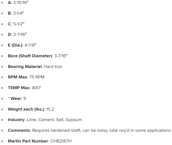 HGB2163716H specifications