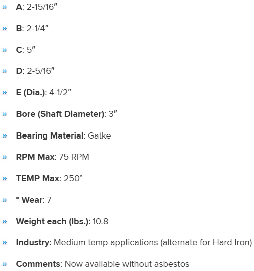 HGB2163G specifications