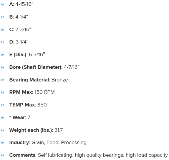 HGB2164716BR specifications