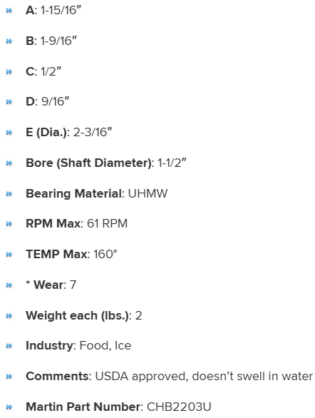 HGB226112UHMW specifications