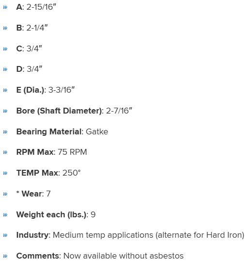 HGB2262716G specifications