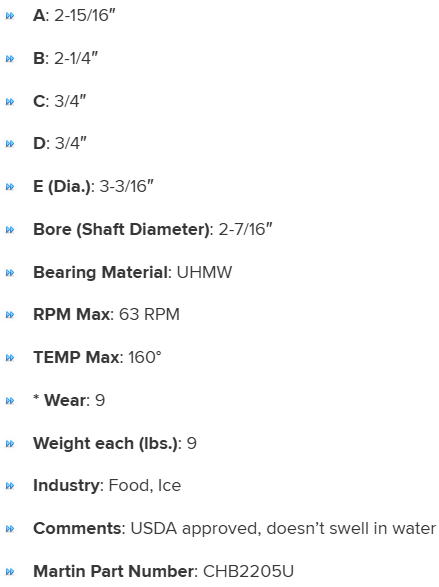 HGB2262716UHMW specifications