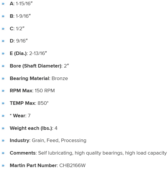 HGB2262BR specifications