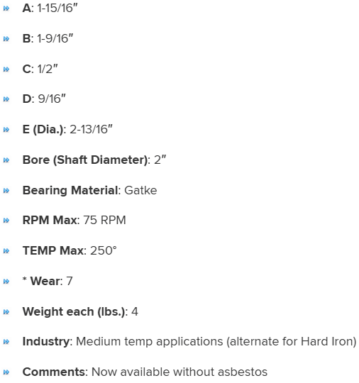 HGB2262G specifications