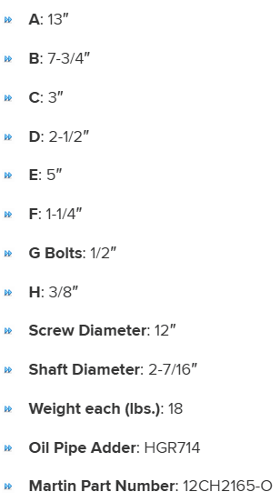 HGR122162716GP specifications