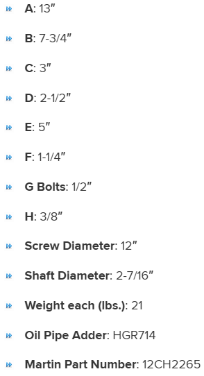 HGR122262716 specifications