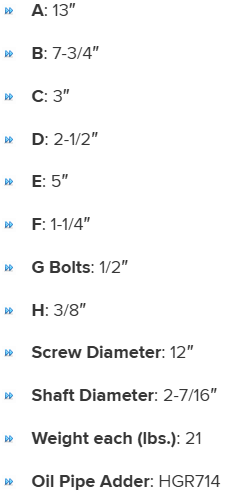 HGR122262716GP specifications