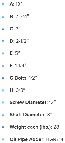HGR122263GP specifications