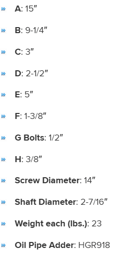 HGR142162716 specifications
