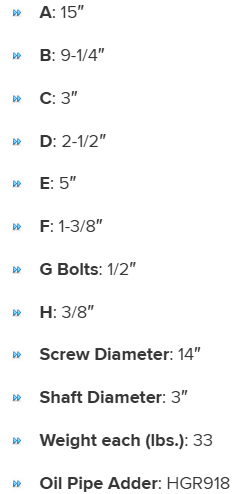 HGR142263GP specifications