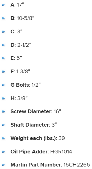 HGR162263 specifications