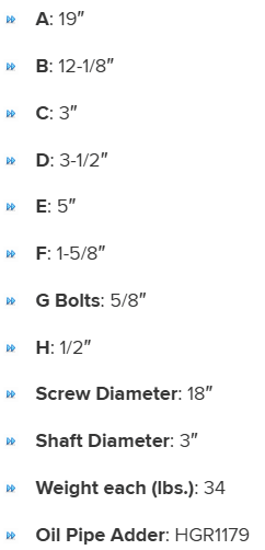 HGR182163 specifications