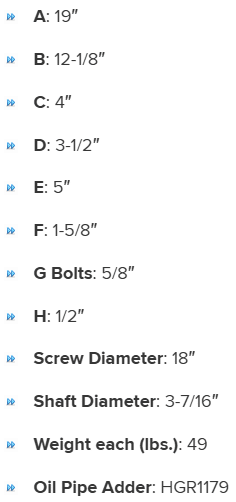 HGR182263716GP specifications