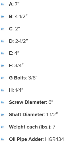 HGR6226112GP specifications