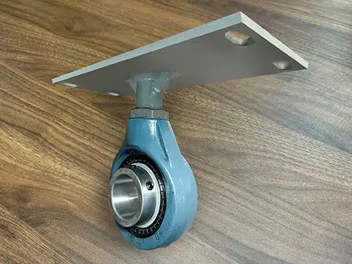 Ball Bearing Hanger Bearings are Used in Screw Conveyors with Operating Speeds Up to 400-rpm