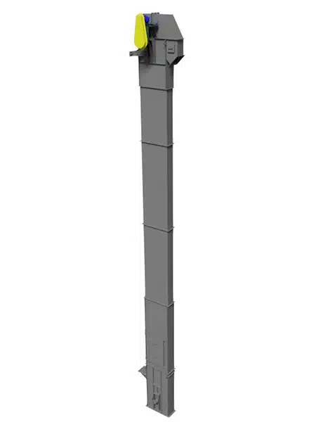 KWS Bucket Elevator Transports Spent Catalyst Vertically