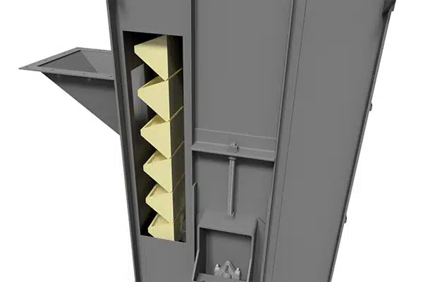 Bucket Elevator for Catalyst Processing | KWS Manufacturing Company, LLC