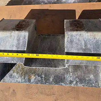 Reverse Engineered Bucket Elevator Buckets Delivered On-Time