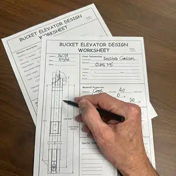 Design Worksheets for Bucket Elevators