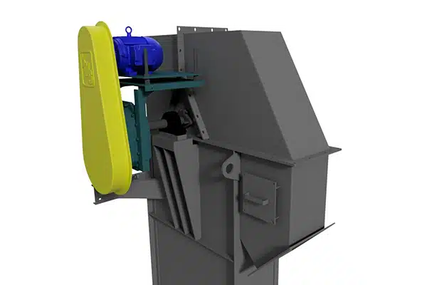 Bucket Elevators Commonly Use Dodge TAII Shaft-Mounted Gear Reducers