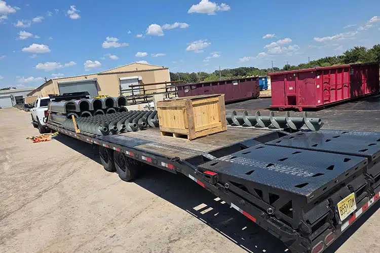 KWS Stock Rendering Screw Conveyor Parts Simplify Purchasing, Lower Costs, and Reduce Delivery Time
