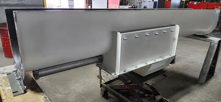 Pneumatic Actuators Power Curved Slide Gates