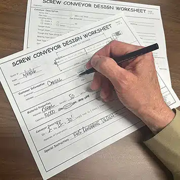 Screw Conveyor Design Worksheets