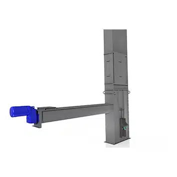 Can a Screw Conveyor Feed Directly into a Bucket Elevator?