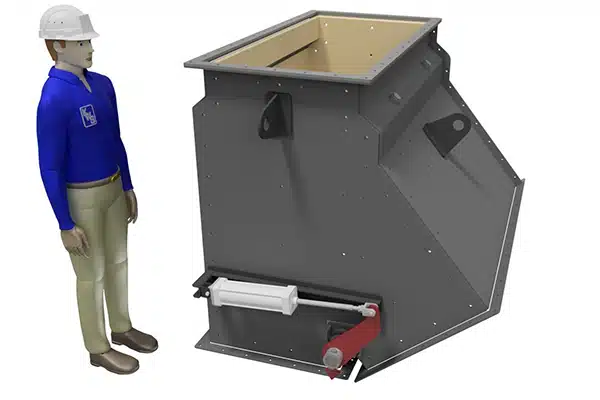 Diverter Directs Wet Cake to Two Downstream Processes