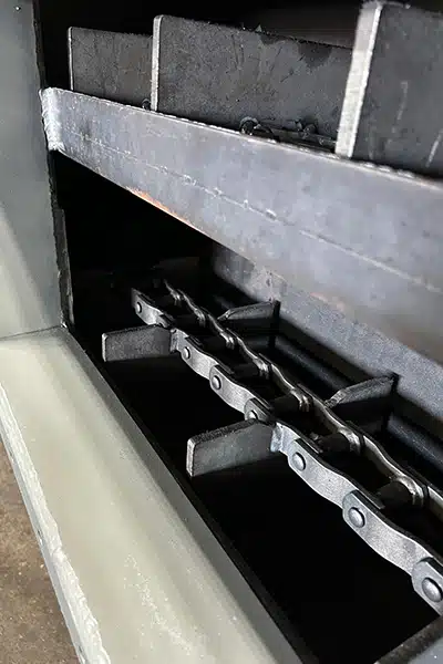 AR400 Trough Liners are Removeable Making Maintenance Easy and Cost Effective
