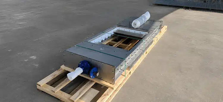 Flowserve Electric Actuators Independently Operate Each Slide Plate