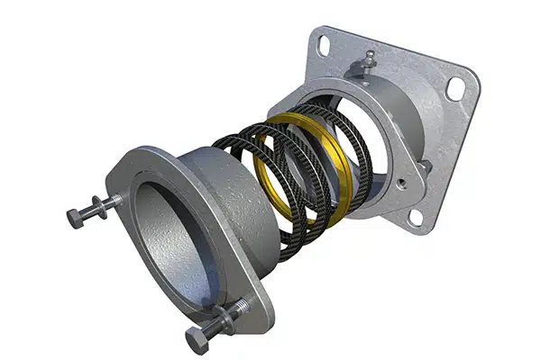 Braided Rope Packing Fits Tightly in the Outer Housing and Around the Shaft Diameter