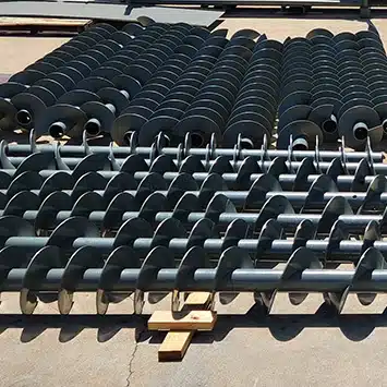 Special Sand Conveying Screws for Oil Field Service Operations