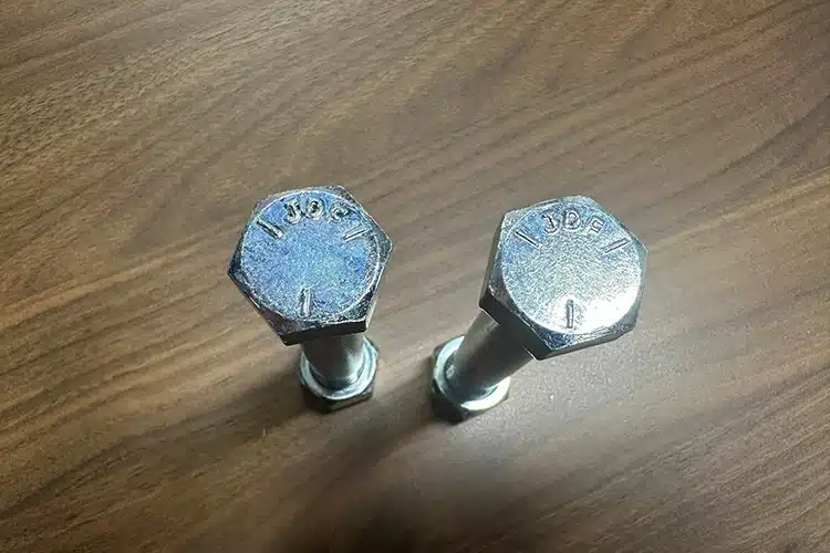 Grade 5 Coupling Bolts Deform Slightly and Absorb Energy Before Failure