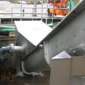 Ceramic-Lined Grit Classifier for Kennett Square Sewage Disposal in Kennett Square, PA