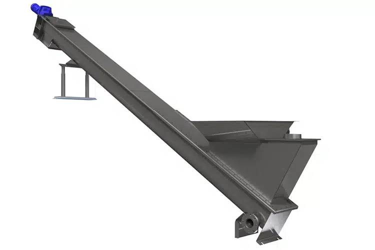 Drainage System Facilitates Complete Material Evacuation for Cleaning and Maintenance