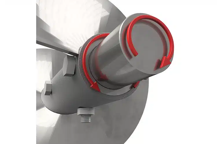 Coupling Bolts Withstand Shear Loads Due to Torque Generated by the Drive Unit