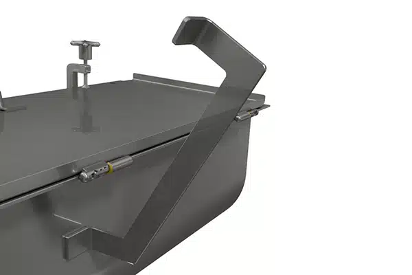 Backstop Provides Secure Resting Position for Covers