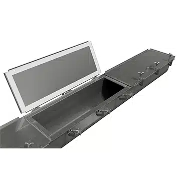 Hinged Covers for Screw Conveyors