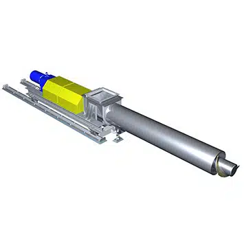 Cantilevered Injection Screw Conveyors & Feeders