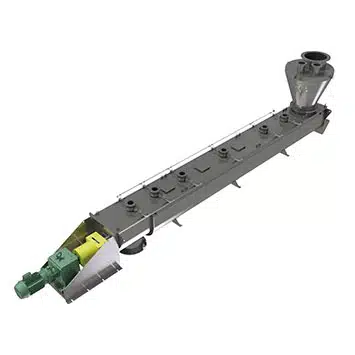 Mixing Screw Conveyor for Polyethylene Powder & Additives