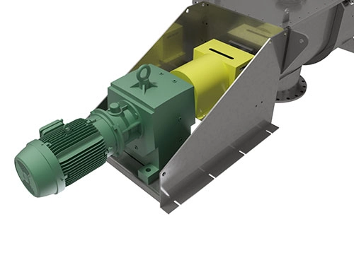 Mixing Screw Conveyor for Polyethylene Powder & Additives - KWS Manufacturing