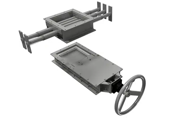 Manual Slide Gate is Easy to Operate with Pins in Place