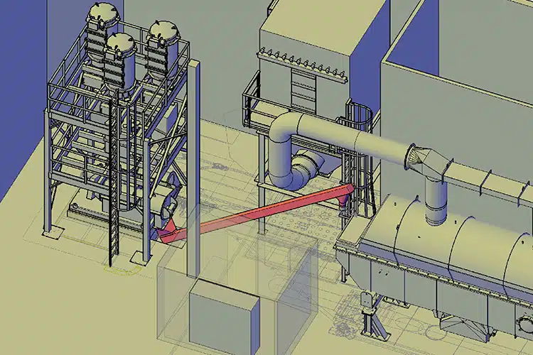 KWS Engineered a Shaftless Screw Conveyor that Ensured Proper Fit within Available Space