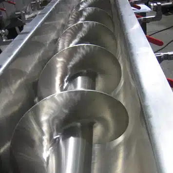 Stainless Steel Screw Conveyor for Pulp Oil Extraction at Sun Orchard