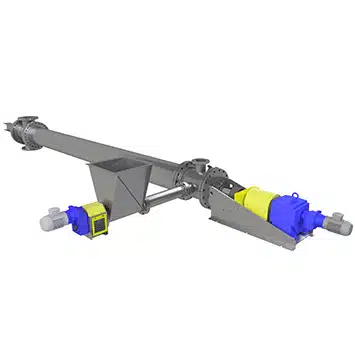 High Temperature Screw Conveyor for Gasification System