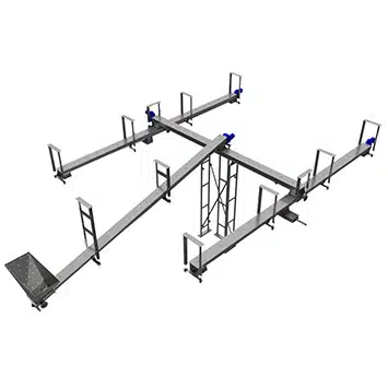 Multiple Screw Conveyor Loadout System for Food Processor