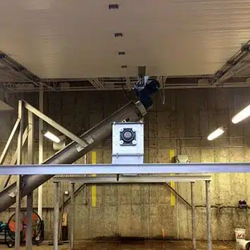 Biosolids Load Out Screw Conveyor for Oakmont Water Authority in Allegheny County, PA