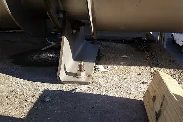 Slotted Anchor Holes are a Standard Feature